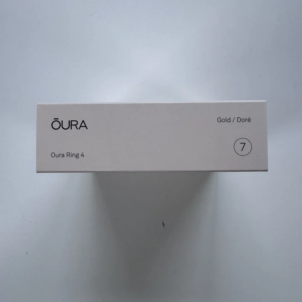 NEW OURA Ring Gen 4 Size 7 Gold Brand New Sealed Box Never Been Opened